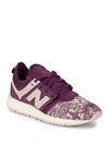 NEW BALANCE Patterned Low-Top Sneakers,0400097064106