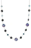 IPPOLITA IPPOLITA SEMIPRECIOUS STONE COLLAR NECKLACE,SN1572X18NOIR