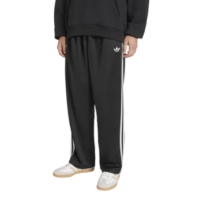 Adidas Originals Mens Adidas Super Star Loose Track Pants In Black/white