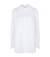 BURBERRY PINTUCK PLEATED PLACKET SHIRT,P000000000005812334