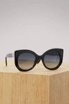 FENDI PEEKABOO SUNGLASSES,FOG356 V1PF0GME/F0GME