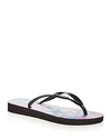 Havaianas 'slim Tropical' Flip Flop In Black