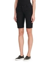 Ralph Lauren Lauren  Twill Bermuda Shorts In Black