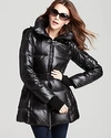 Sam Savannah Quilted Puffer Jacket In Black