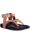 ISABEL MARANT Elwina leather sandals,P00283428