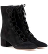 GIANVITO ROSSI EXCLUSIVE TO MYTHERESA.COM - DELIA SUEDE ANKLE BOOTS,P00292182