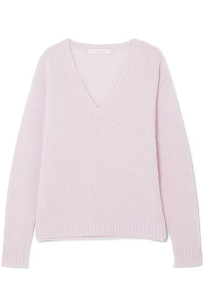 Marc Jacobs Wool-blend Sweater In Pale Lilac