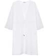 TORY BURCH BRODERIE ANGLAISE COTTON DRESS,P00291404