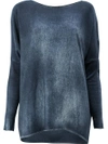 AVANT TOI FADED EFFECT JUMPER,218D1160CSFVH12550194