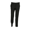 Prada Black Wool Slim Trousers In Black