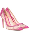 GIANVITO ROSSI EXCLUSIVE TO MYTHERESA.COM - RANIA CRYSTAL-EMBELLISHED PUMPS,P00292188