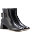 TOD'S LEATHER ANKLE BOOTS,P00305188-6