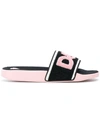 DOLCE & GABBANA TERRY LOGO SLIDES,CW0082AN45312565204