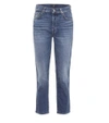 7 FOR ALL MANKIND EDIE HIGH-RISE STRAIGHT JEANS,P00292014