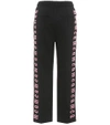 MCQ BY ALEXANDER MCQUEEN EMBROIDERED COTTON SWEATPANTS,P00307270