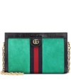 GUCCI OPHIDIA SUEDE CROSSBODY BAG,P00300788