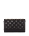 Christian Louboutin Rivet Shoulder Bag In Black