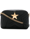 Stella Mccartney Stella Star Shoulder Bag In Black