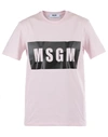 MSGM COTTON T-SHIRT,2441MDM95 18429911