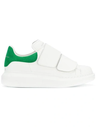 Alexander Mcqueen Extended Sole Trainers - White