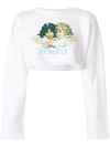 FIORUCCI logo cropped sweatshirt,CROPS00112565579