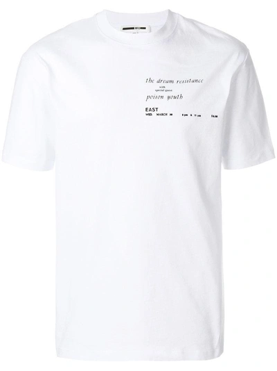 Mcq By Alexander Mcqueen Mcq Alexander Mcqueen White No Wave T-shirt In 9000.optwht