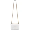 VERSACE White Small Palazzo Sultan Chain Bag,DBFF160 DNAPP1 --