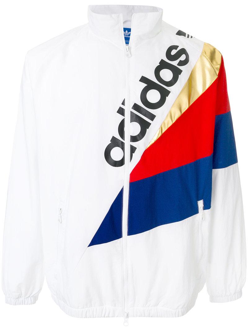 adidas originals tribe windbreaker track jacket