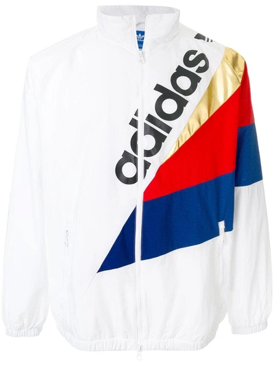 Adidas Originals Adidas Tribe Track Top In White