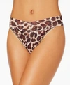Hanky Panky Original-rise Printed Lace Thong In Sophisticate