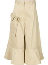 PALMER HARDING PALMER / HARDING FLARED CULOTTES - NEUTRALS,A50312564083