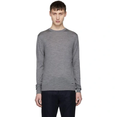 Dsquared2 Round Neck Top In 854m Grey M