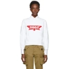 DSQUARED2 DSQUARED2 WHITE CANADA SWEATSHIRT,S75GU0153 S25030