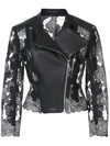 YIGAL AZROUËL PANELLED MOTO JACKET,Y38606SSE12549563