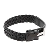 TOM FORD WOVEN LEATHER BRACELET,P000000000005847000