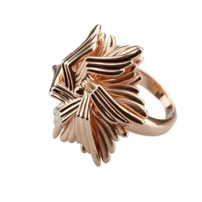 Bellus Domina Rose Gold Plated Sea Flower Ring