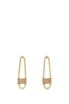 REBECCA MINKOFF Pave Safety Pin Earring