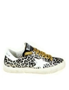 GOLDEN GOOSE MAY LEATHER SNEAKER LEOPARD COLOR,10056825