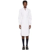 THOM BROWNE Pink Classic Button-Down Point Collar Shirt Dress,FDS001E-00139