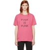 Valentino Pink Is Punk Printed Cotton-jersey T-shirt