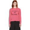 VALENTINO Pink 'Pink is Punk' Sweater,PB3KC0623S9