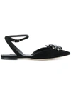 DOLCE & GABBANA Bellucci ballerina shoes,CG0234A127512555650