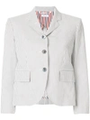 THOM BROWNE striped short blazer,FBC010H0057212561301