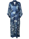 NATORI JOSIE NATORI 'CRANES' KLEID - BLAU,C5405712468597