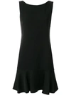 THEORY THEORY CLASSIC SHIFT DRESS - BLACK,H110960512573679