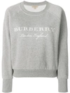 BURBERRY EMBROIDERED COTTON BLEND JERSEY,405617212573997
