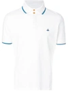 VIVIENNE WESTWOOD VIVIENNE WESTWOOD EMBROIDERED ORB POLO SHIRT - WHITE,S25GL0001S2314212573473