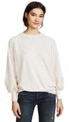 THE GREAT THE LOOP SLEEVE SWEATER