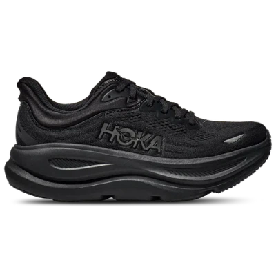 Hoka Womens  Bondi 9 In Black/black