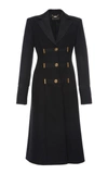 VERSACE DOUBLE WOOL CLOTH COAT,A80530A108037